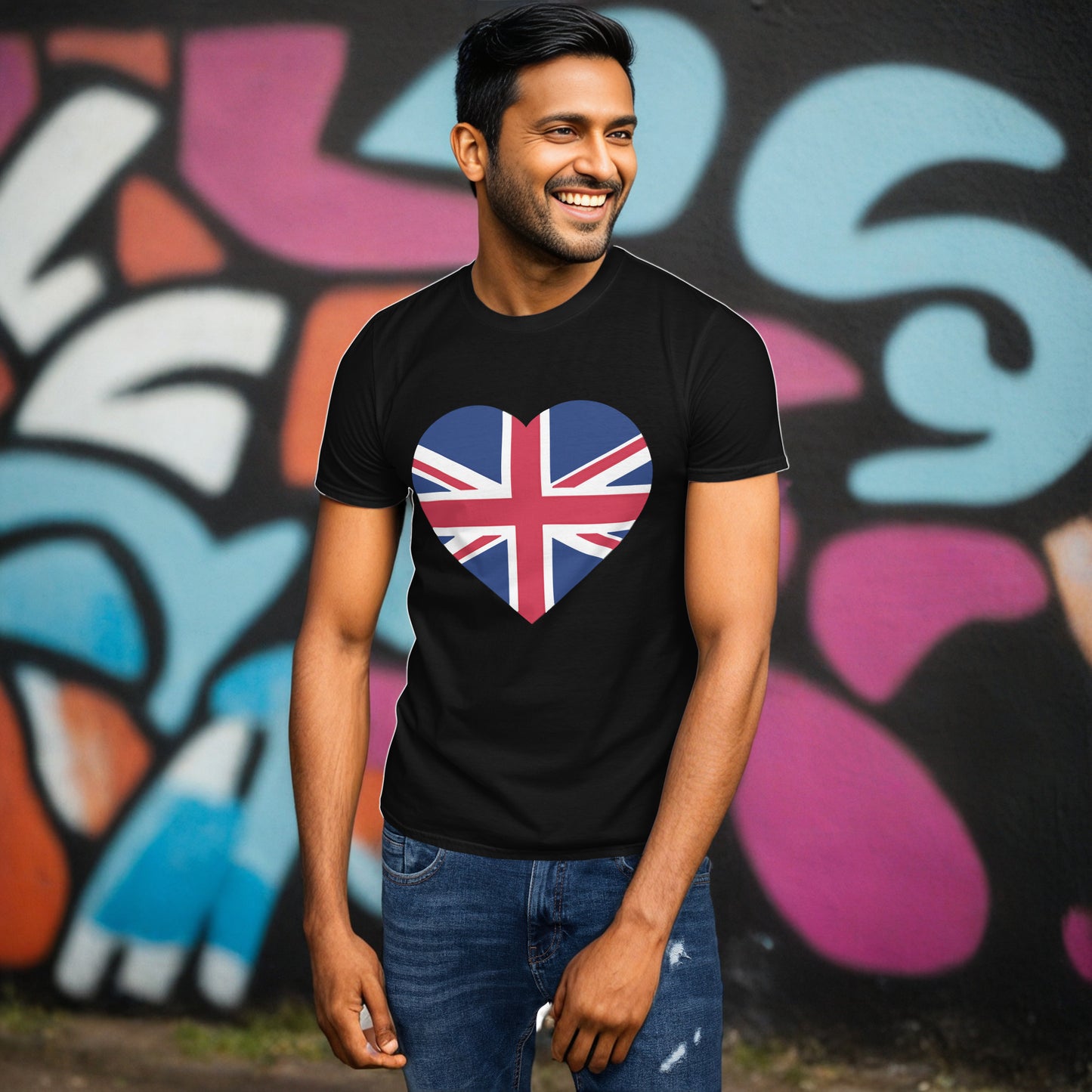 Uk Heart - Short-Sleeve Unisex T-Shirt