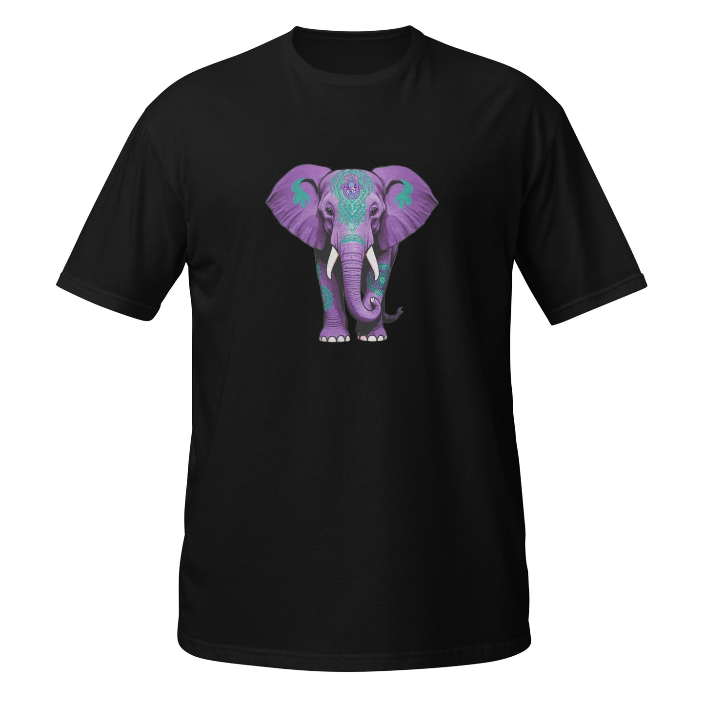 Hamsa Elephant - Short-Sleeve Unisex T-Shirt