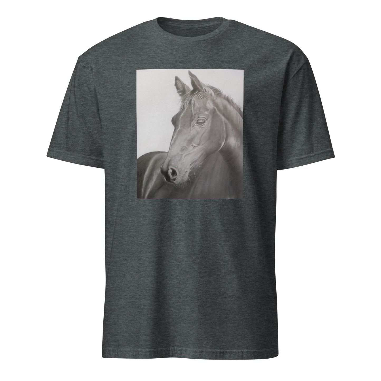 Horse Drawing -Short-Sleeve Unisex T-Shirt