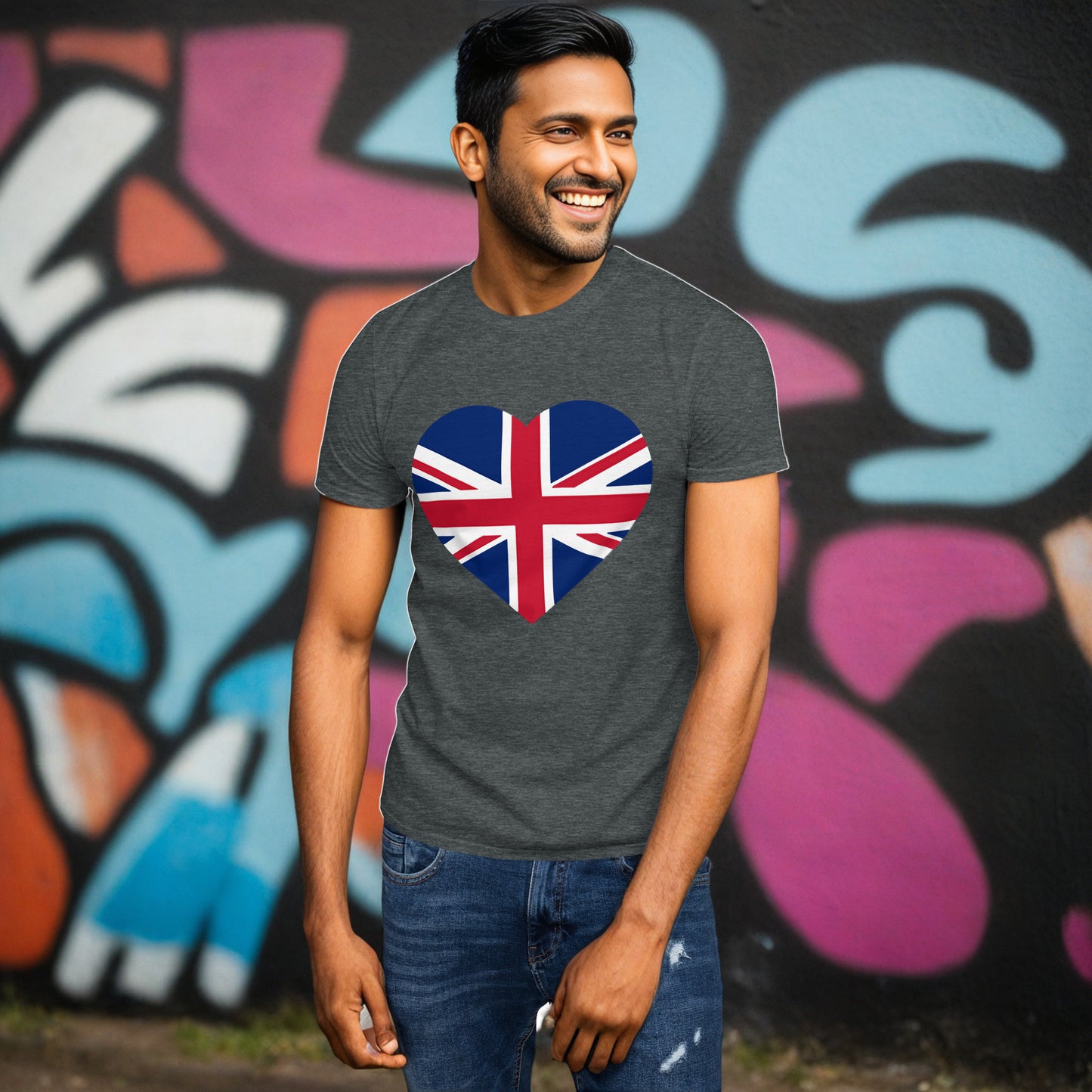 Uk Heart - Short-Sleeve Unisex T-Shirt