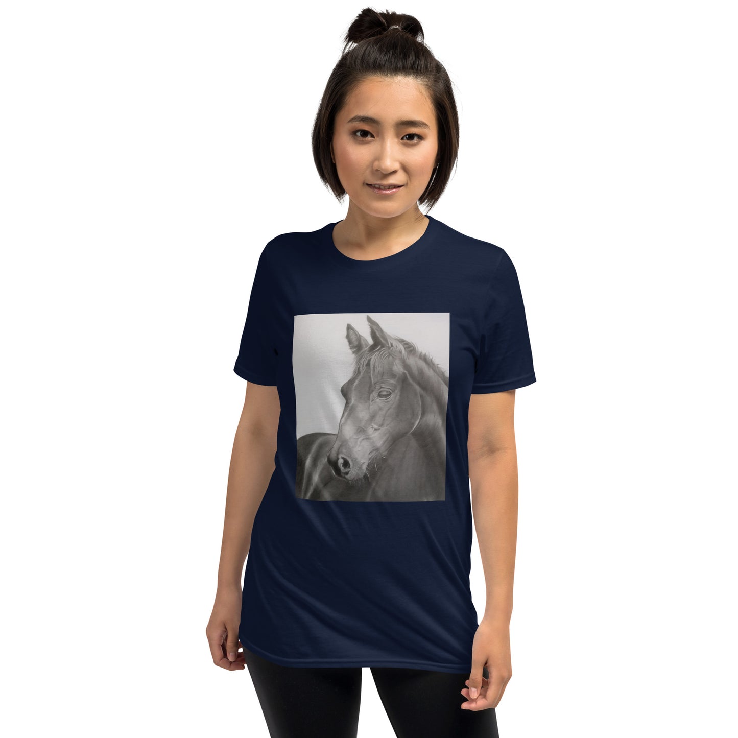 Horse Drawing -Short-Sleeve Unisex T-Shirt