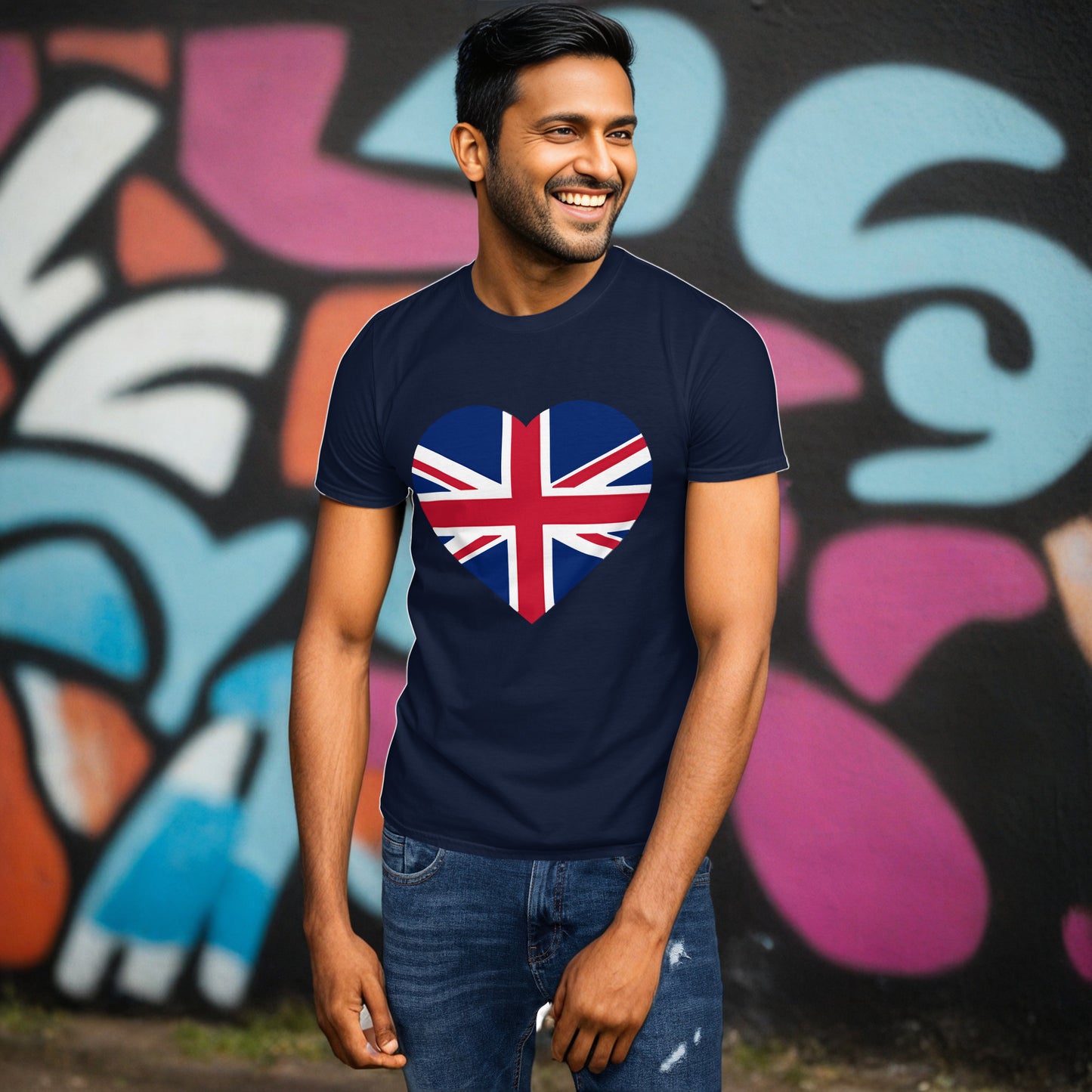 Uk Heart - Short-Sleeve Unisex T-Shirt