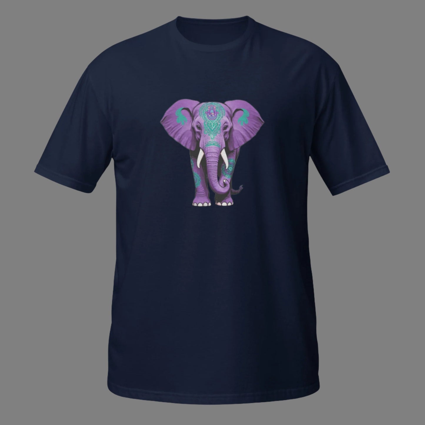 Hamsa Elephant - Short-Sleeve Unisex T-Shirt