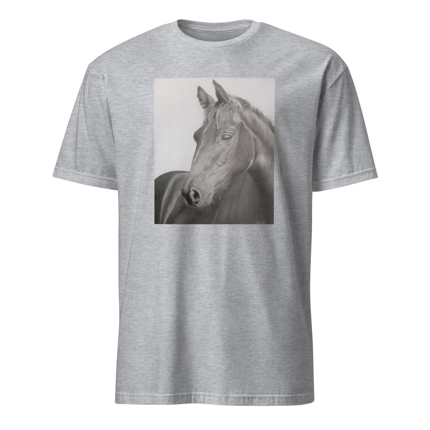 Horse Drawing -Short-Sleeve Unisex T-Shirt