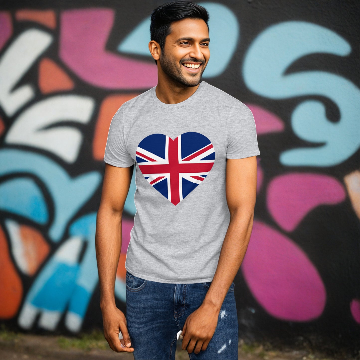 Uk Heart - Short-Sleeve Unisex T-Shirt