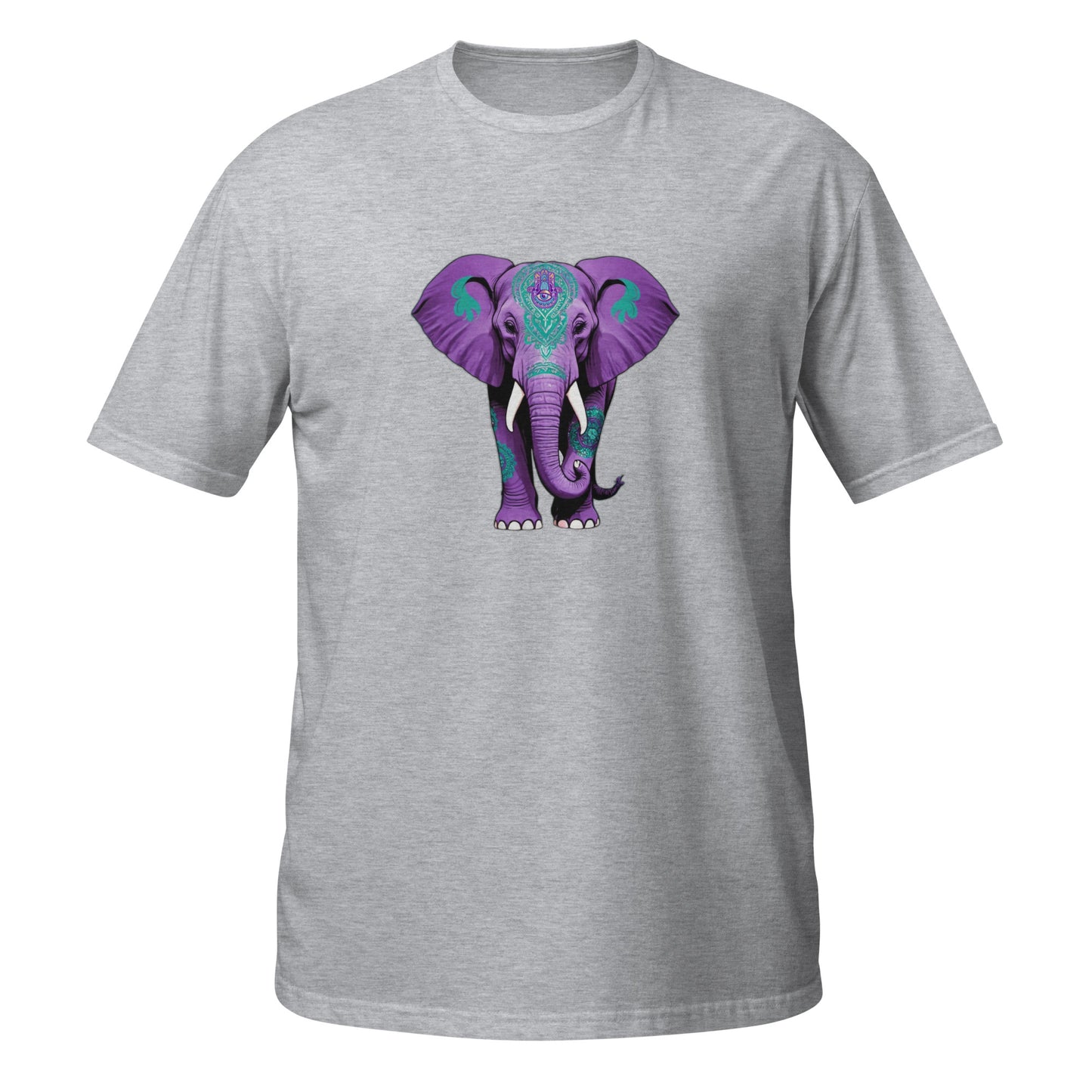 Hamsa Elephant - Short-Sleeve Unisex T-Shirt