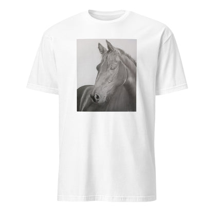 Horse Drawing -Short-Sleeve Unisex T-Shirt