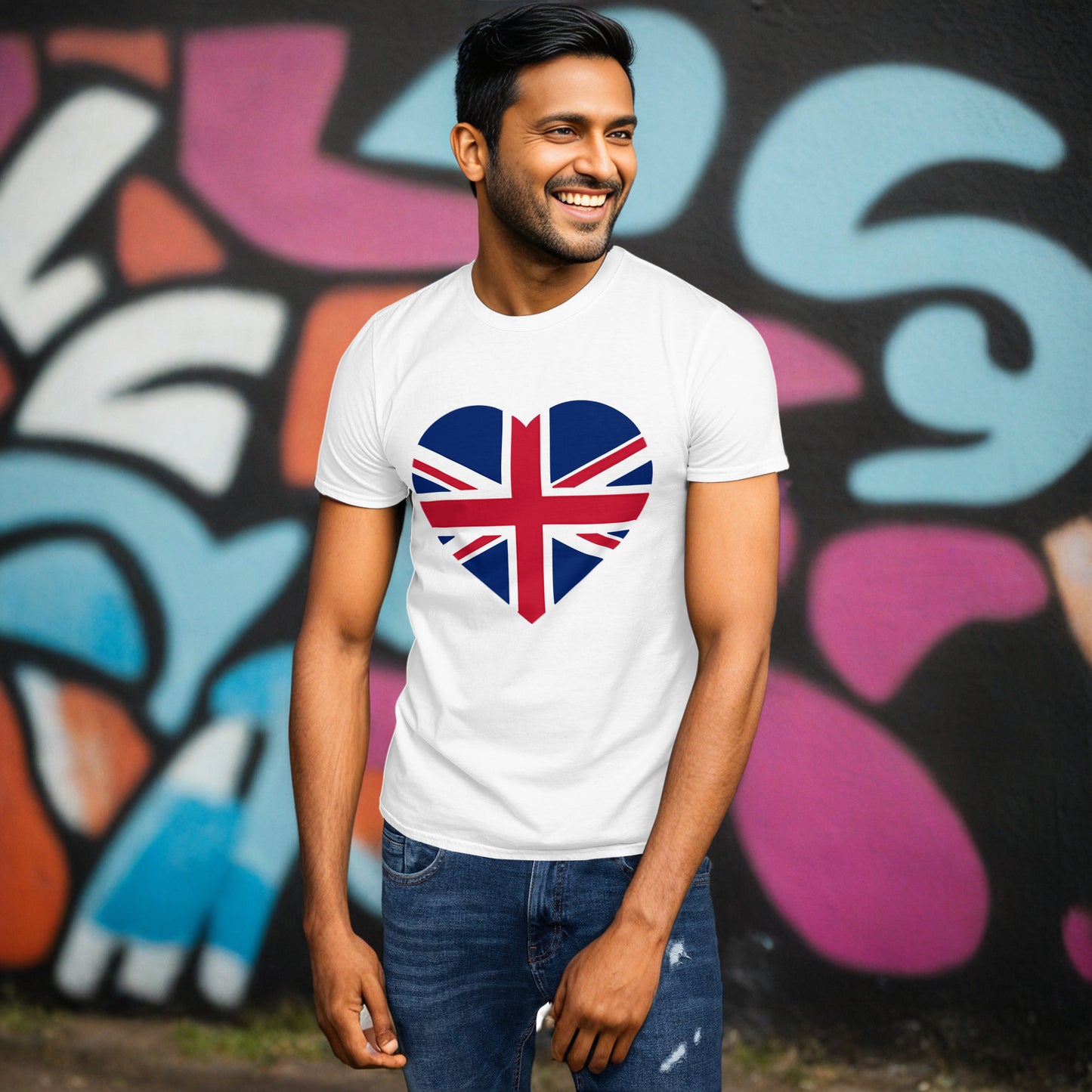 Uk Heart - Short-Sleeve Unisex T-Shirt