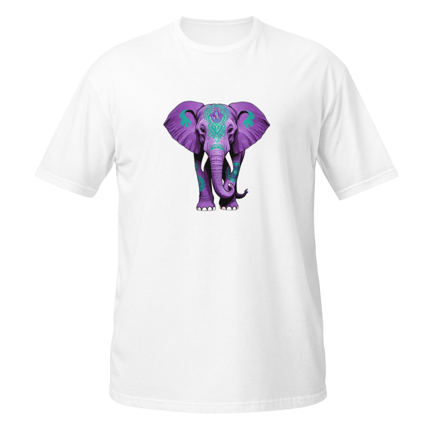 Hamsa Elephant - Short-Sleeve Unisex T-Shirt