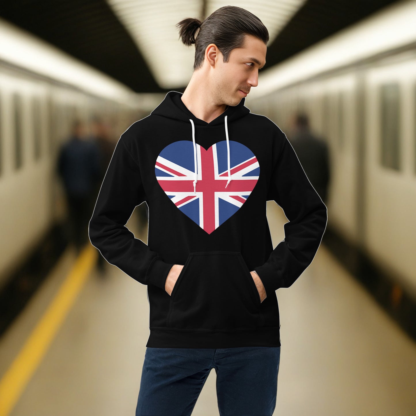 Uk heart - Unisex Hoodie