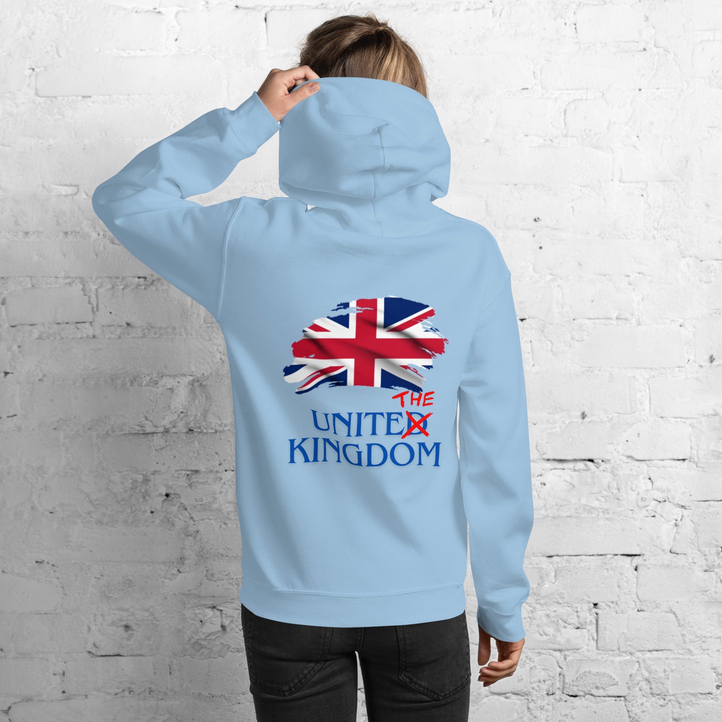 Unite The Kingdom Back print - Unisex Hoodie