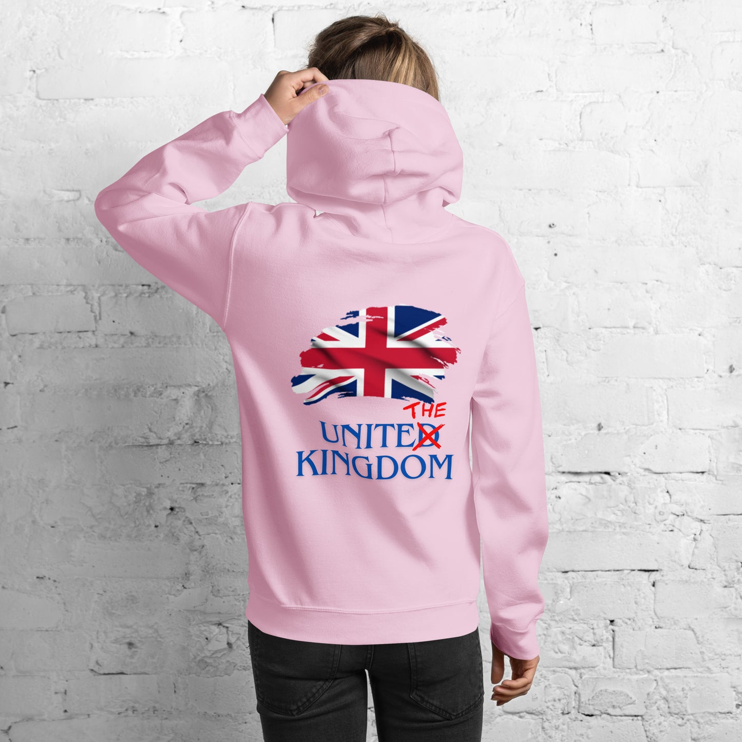 Unite The Kingdom Back print - Unisex Hoodie