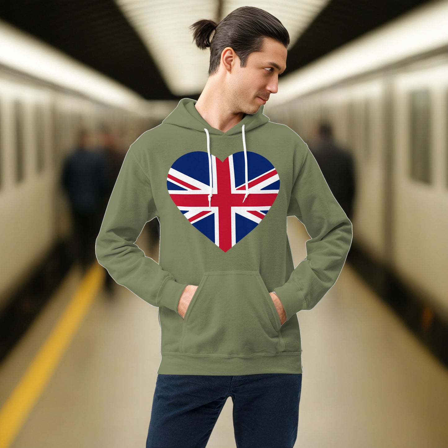 Uk heart - Unisex Hoodie