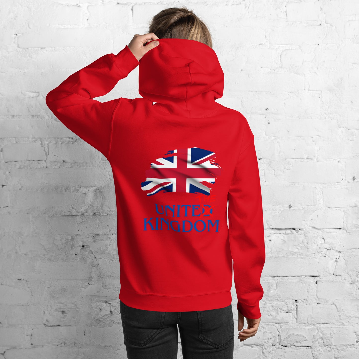 Unite The Kingdom Back print - Unisex Hoodie