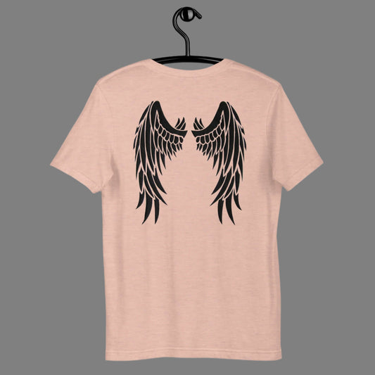 Black Angel wings - Unisex t-shirt